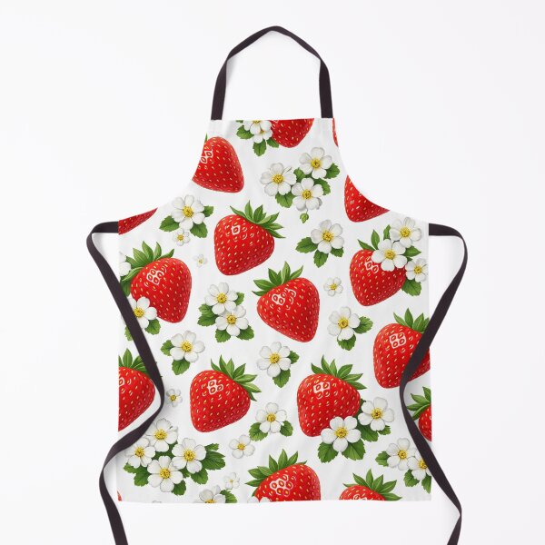 Item preview, Sweet Strawberry Floral Pattern designed and sold by Owcomm.