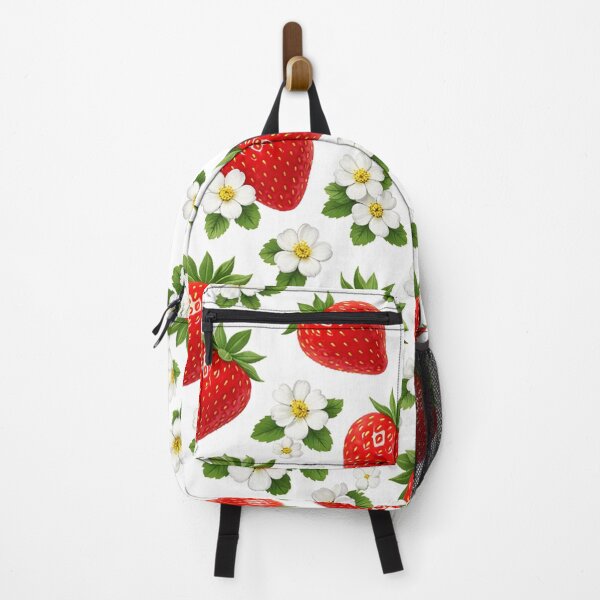 Item preview, Sweet Strawberry Floral Pattern designed and sold by Owcomm.