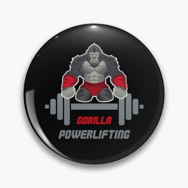 Artikelvorschau, Gorilla Powerlifting Gym Strength entworfen und verkauft von ElectroSphere46.