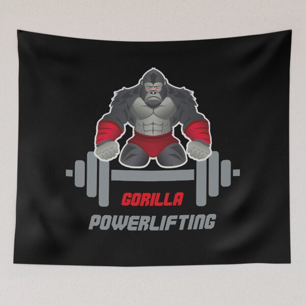 Item preview, Gorilla Powerlifting Gym Strength designed and sold by ElectroSphere46.