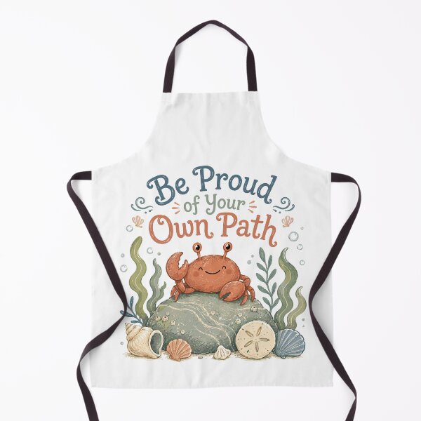 Item preview, Coral Companion - Cute Crab designed and sold by bapupa.