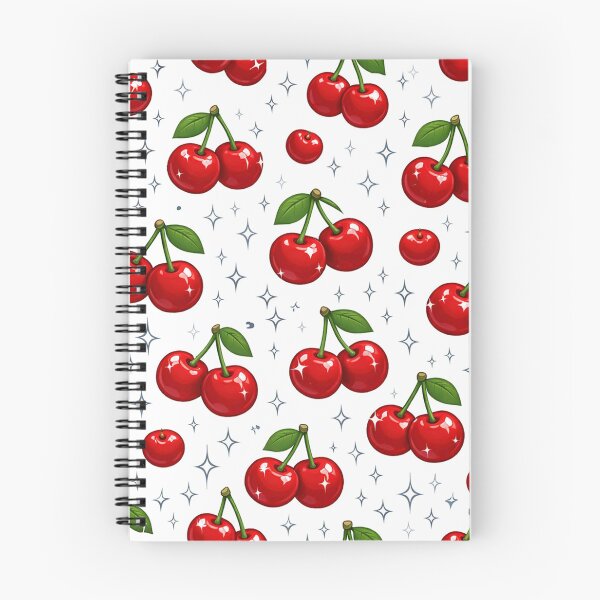 Item preview, Shiny Red Cherries Pattern designed and sold by Owcomm.
