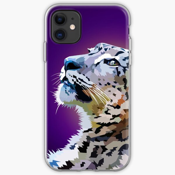 Snow Leopard iPhone Soft Case