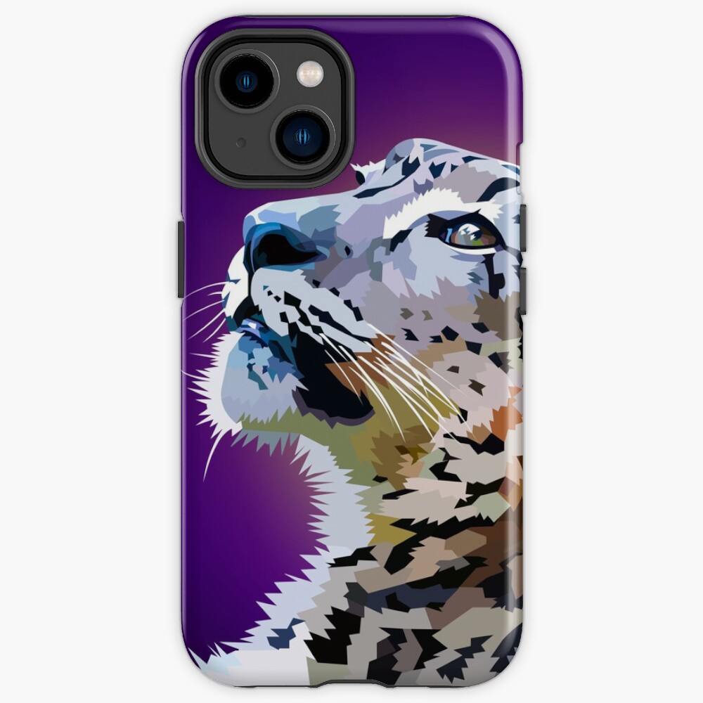 Snow Leopard iPhone Case
