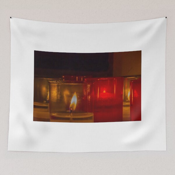 Item preview, Red Votive Candles With Gentle Flame Reflections for Prayer, Vigil, and Quiet Remembrance designed and sold by Nmallia.
