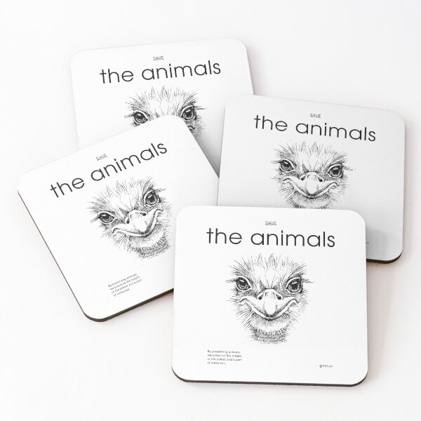 Item preview, SAVE THE ANIMALS designed and sold by PGAart.