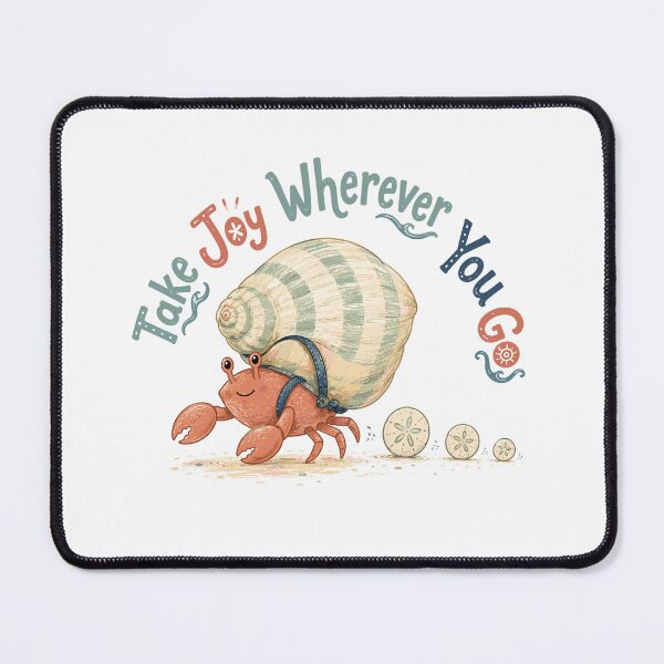 Item preview, Sandy Sidekick - Cute Crab designed and sold by bapupa.