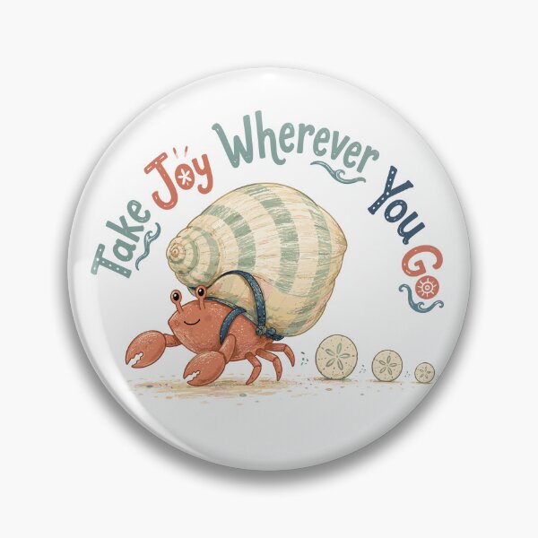 Item preview, Sandy Sidekick - Cute Crab designed and sold by bapupa.