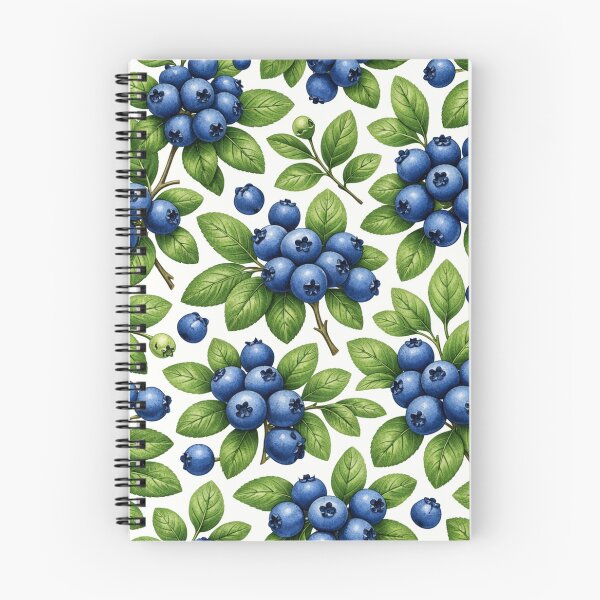 Item preview, Blueberry Botanical Pattern designed and sold by Owcomm.