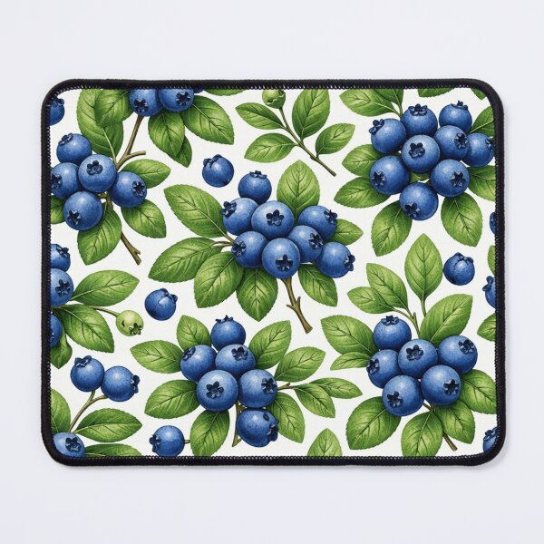 Item preview, Blueberry Botanical Pattern designed and sold by Owcomm.
