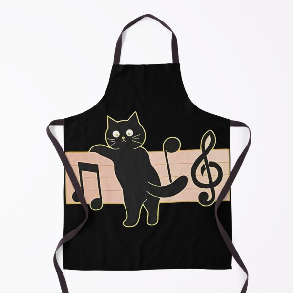 Artikelvorschau, Schwarze Katze spielt mit Noten entworfen und verkauft von tenggaracalvin.
