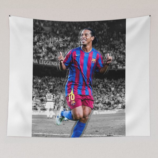 Item preview, Ronaldinho, Futbol, football, soccer designed and sold by BigBossHideout.