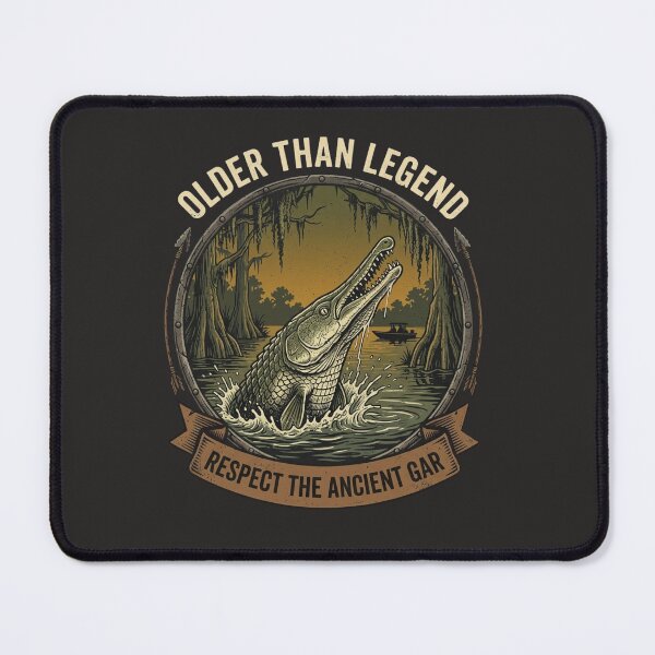 Item preview, Older Than Legend Respect the Ancient Gar Vintage Fishing designed and sold by Oddasshop.