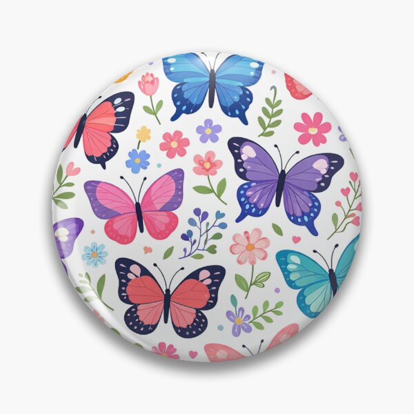 Item preview, Colorful Butterfly Garden Pattern designed and sold by Owcomm.