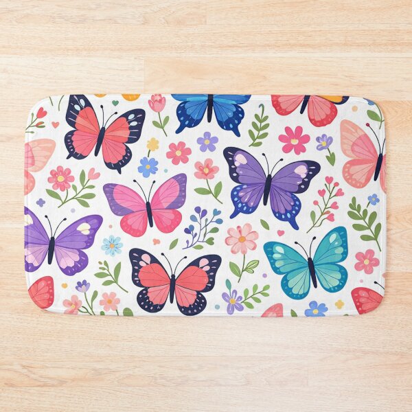 Item preview, Colorful Butterfly Garden Pattern designed and sold by Owcomm.