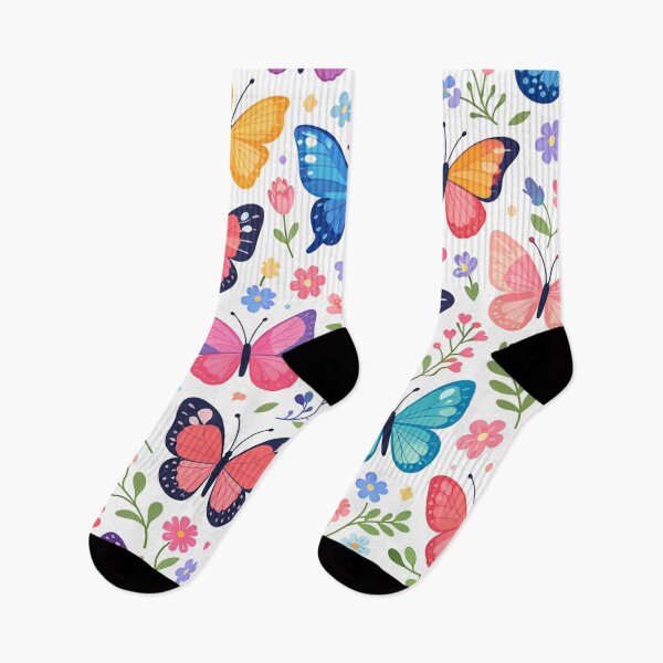 Item preview, Colorful Butterfly Garden Pattern designed and sold by Owcomm.