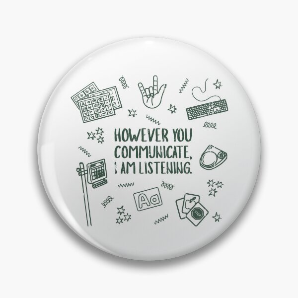 Item preview, However You Communicate I Am Listening designed and sold by caruku666.