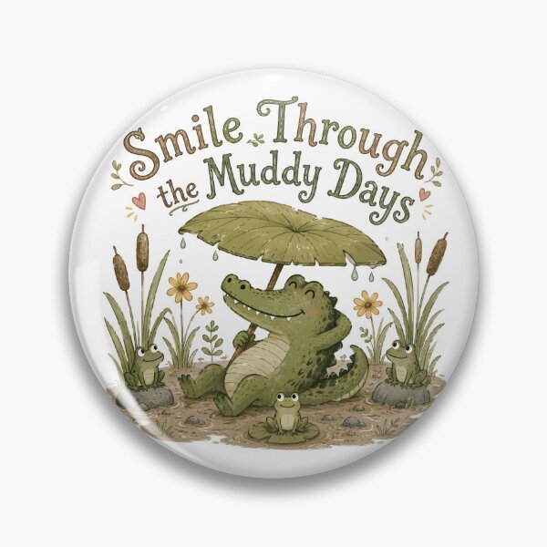 Item preview, Sunny Snout - Cute Crocodile designed and sold by bapupa.