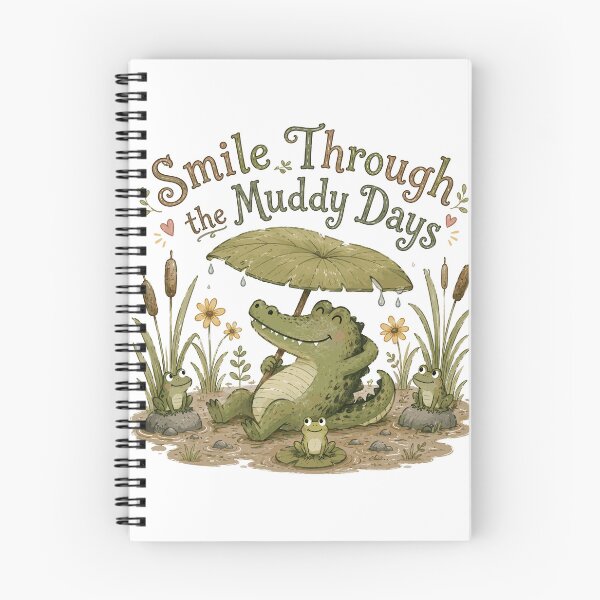 Item preview, Sunny Snout - Cute Crocodile designed and sold by bapupa.
