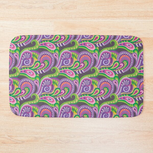 Item preview, A Purple Floral Wave designed and sold by TheMadTeaParty.