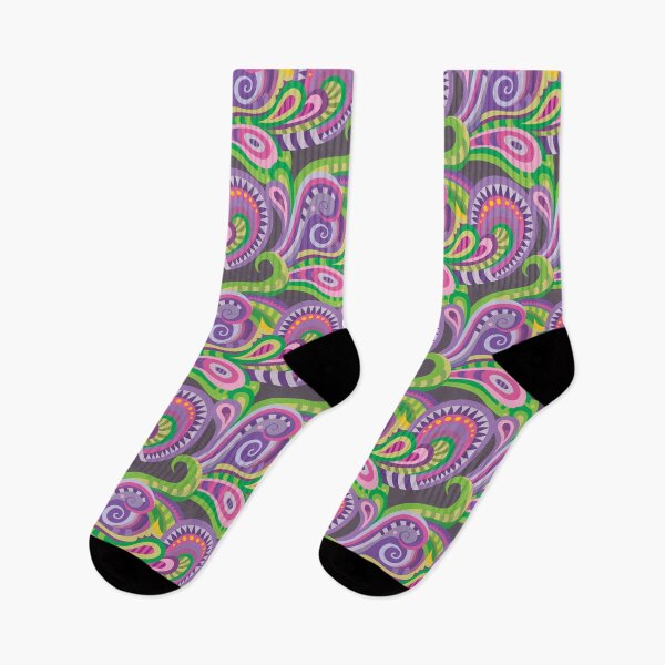 Item preview, A Purple Floral Wave designed and sold by TheMadTeaParty.