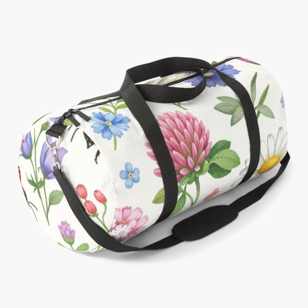 Item preview, Bumblebees and Wildflowers Meadow Pattern designed and sold by Owcomm.