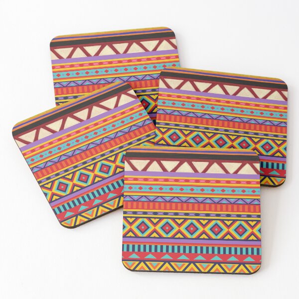 Item preview, Vibrant African Pattern Design | Colorful Tribal Geometric Print | Afro-Inspired Ethnic Art designed and sold by PureHopeStudio.