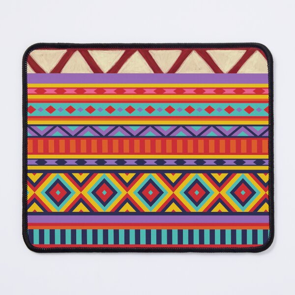 Item preview, Vibrant African Pattern Design | Colorful Tribal Geometric Print | Afro-Inspired Ethnic Art designed and sold by PureHopeStudio.