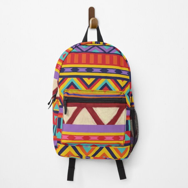 Artikelvorschau, Vibrant African Pattern Design | Colorful Tribal Geometric Print | Afro-Inspired Ethnic Art entworfen und verkauft von PureHopeStudio.