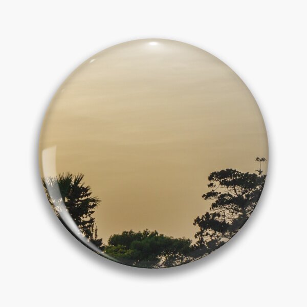 Item preview, Golden Sunset Silhouette of Trees and Palms Against a Calm Evening Sky Over Horizon designed and sold by Nmallia.