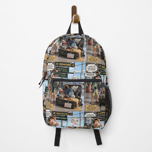 Item preview, Funny Travel Fails: Packed for Winter at the Beach designed and sold by PrintableArt123.