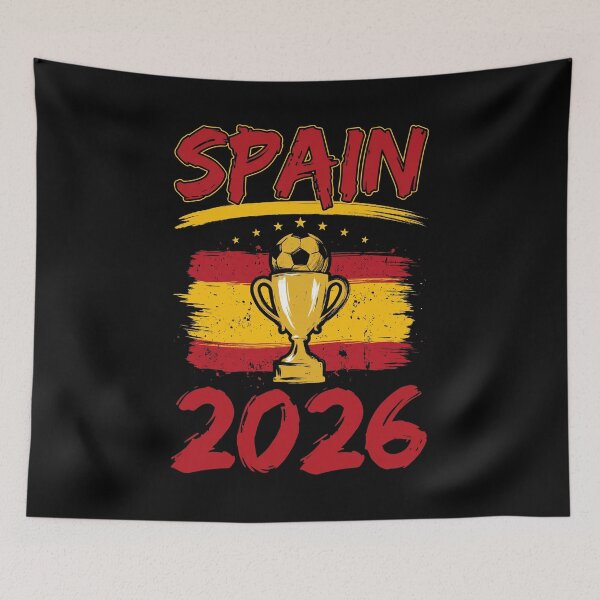 Item preview, Spain 2026 Football World Cup Supporter Fan designed and sold by SofenArt.