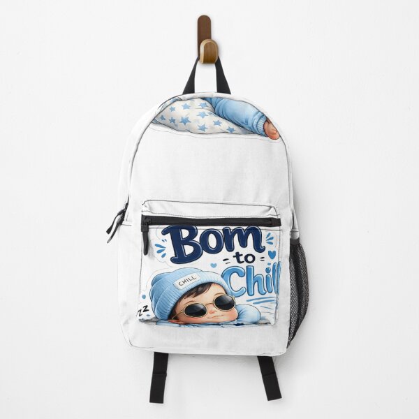 Item preview, Born to Chill – Cool Baby Sticker designed and sold by Genzfirevibes.