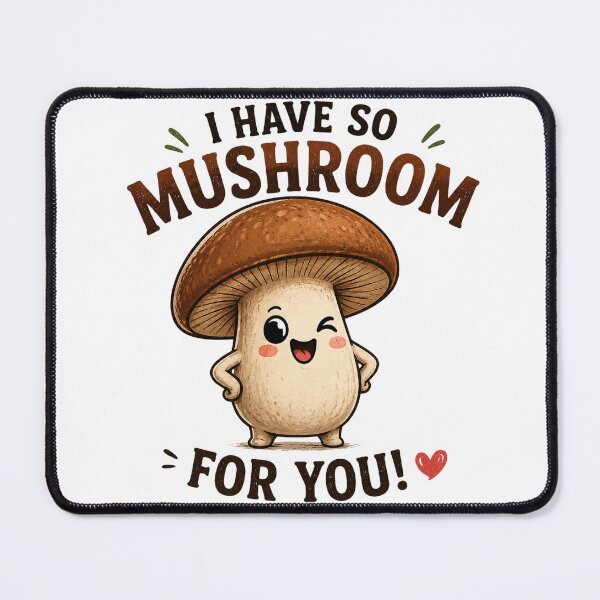 Item preview, I have so Mushroom for you  designed and sold by AllThePixels.