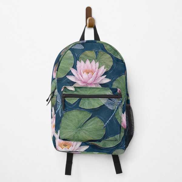 Item preview, Water Lily Pond with Dragonflies designed and sold by Owcomm.