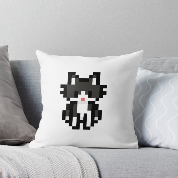 Item preview, Pixel tuxedo cat designed and sold by natlouise313.