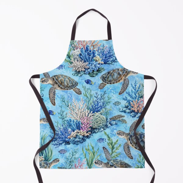 Item preview, Sea Turtle Coral Reef Ocean Life designed and sold by Owcomm.