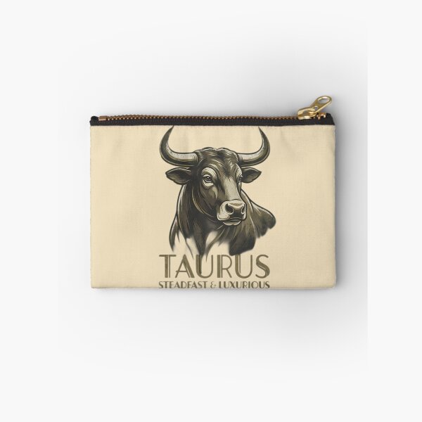 Item preview, Taurus Zodiac Bull Sticker | Daily Horoscopes Astrology Design | Taurus Steadfast & Luxurious Vintage Art designed and sold by Bhaskar Digital Art.
