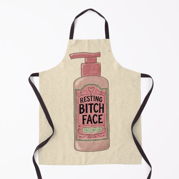 Item preview, Resting Bitch Face Face Wash  designed and sold by ellealsopaints.