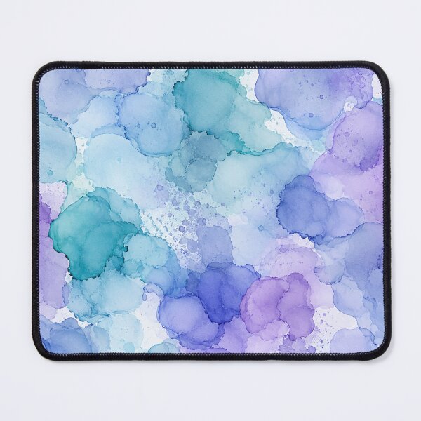 Item preview, Dreamy Blue and Purple Alcohol Ink Wash designed and sold by Owcomm.