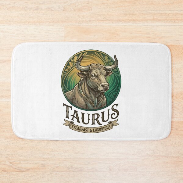 Item preview, Daily Horoscopes Taurus Zodiac Sign Sticker | Bull Artwork | Astrology Lover Gift | Steadfast & Luxurious Taurus Design designed and sold by Bhaskar Digital Art.
