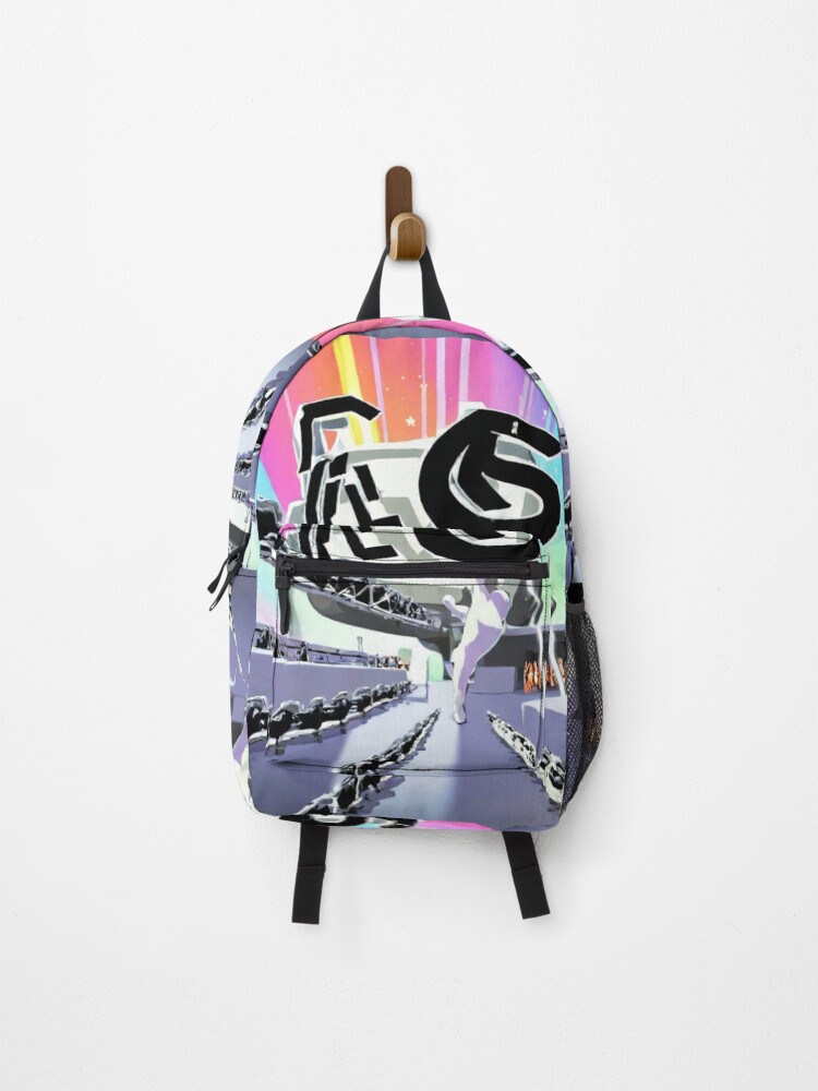 Thumbnail 1 von 3, Rucksack, Digital Art - Autonomous Spaceship, Futuristic Delivery Vision designt und verkauft von Reverso-Design.