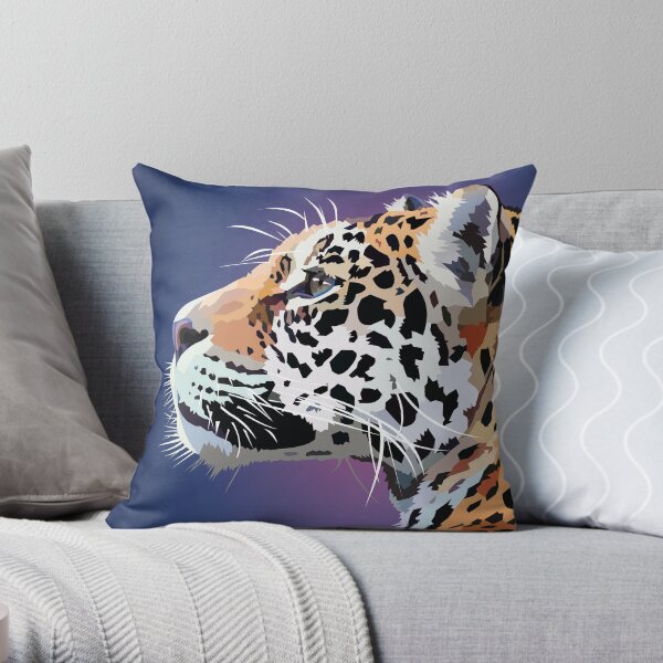 Jaguar Throw Pillow