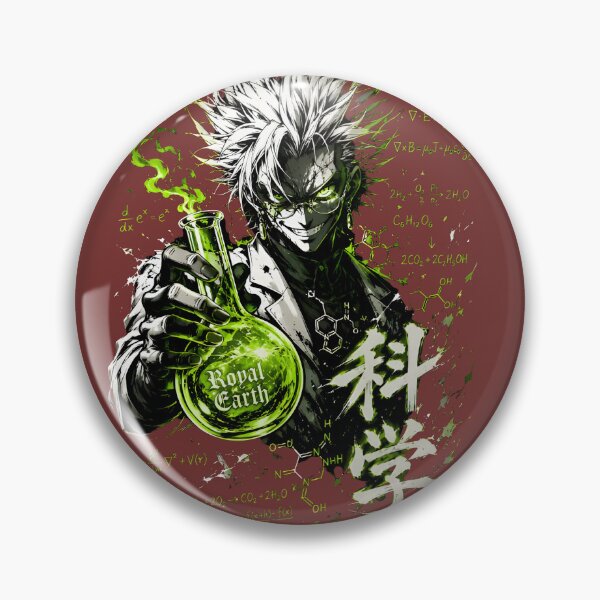 Item preview, Anime Alchemist Science Genius Green Aesthetic designed and sold by RoyalEarthstore.