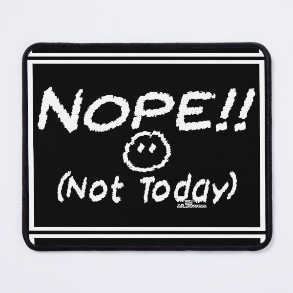 Item preview, Big Nope, hand made picture with Text designed and sold by AK-Hevonen.