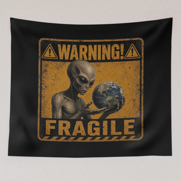 Item preview, SIGNS -  Warning! Fragile designed and sold by MetusArt.
