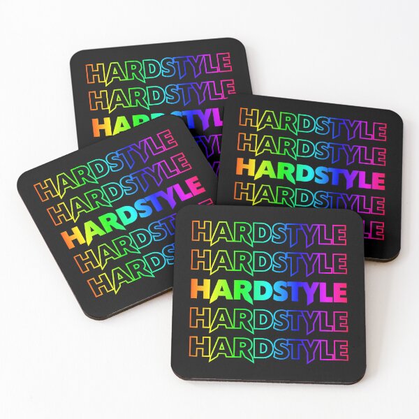 Item preview, Hardstyle Rawstyle Rave Festival Typography Rainbow designed and sold by SPAZE-Typo.