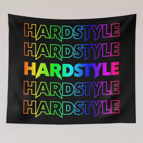 Item preview, Hardstyle Rawstyle Rave Festival Typography Rainbow designed and sold by SPAZE-Typo.