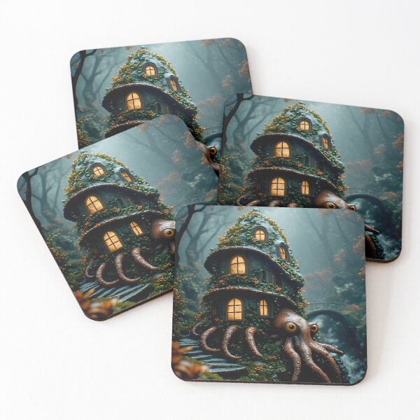 Item preview, The Whimsical Octopus Sanctuary designed and sold by Vhelir-Art.