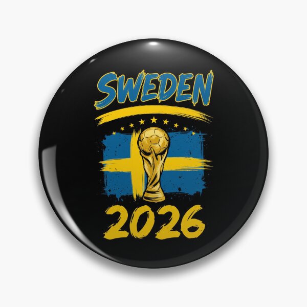Item preview, Sweden 2026 Football World Cup Fan Supporter designed and sold by SofenArt.